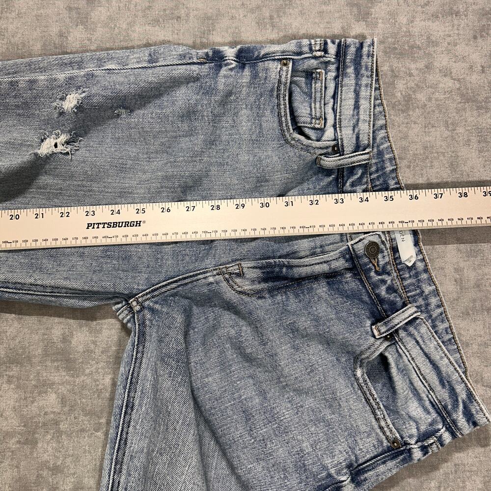 Hidden Jeans HD1168BF-VT High Rise Straight Leg Distressed Denim Jeans Womens 29 - Picture 8 of 9